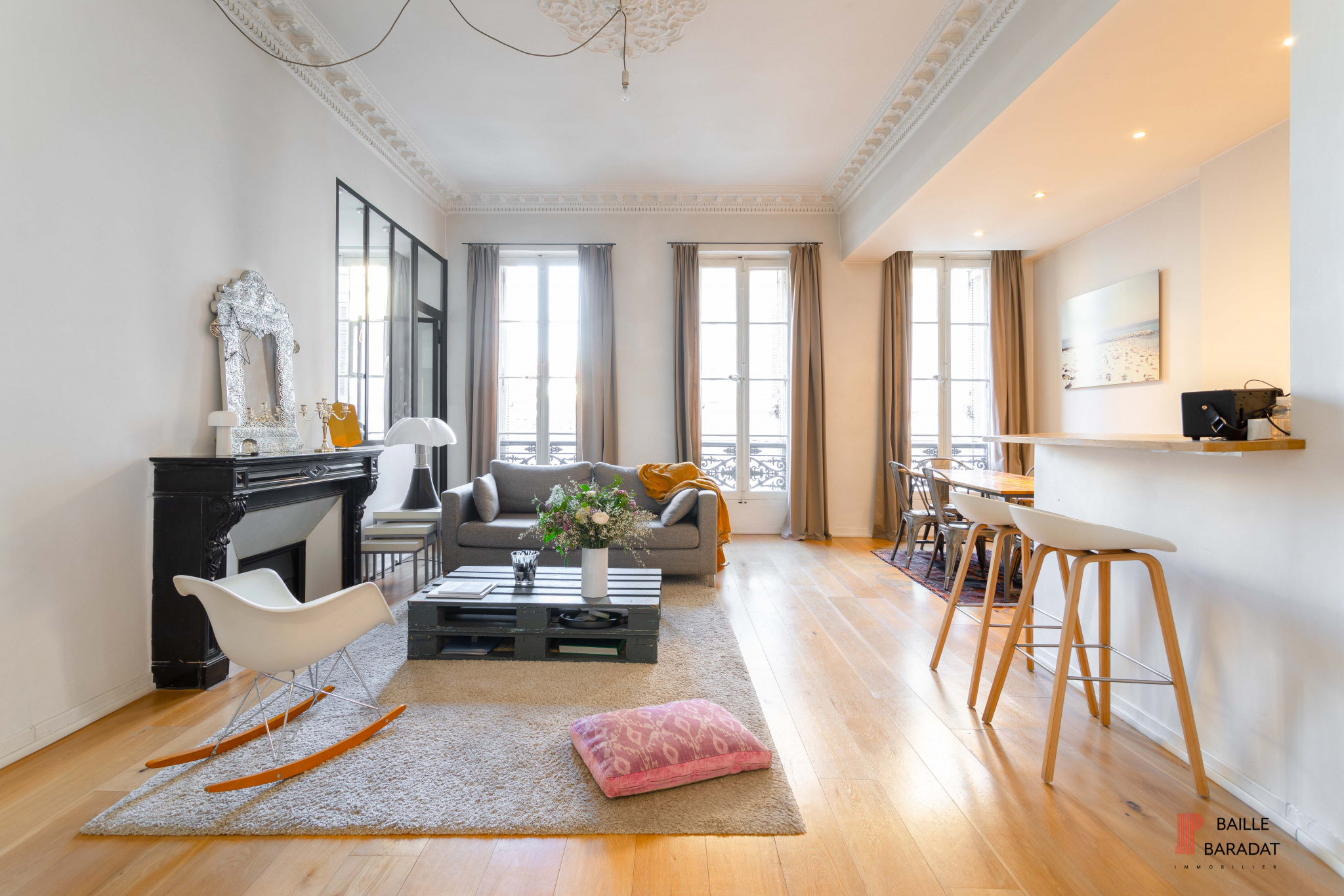 Appartement PREFECTURE à vendre à Marseille 13006 par l'agence Baille-Baradat